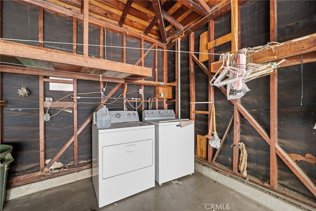 978 West Lehigh Street Altadena, CA 91001 - Photo 21 of 49 a view of a storage room with washer and dryer