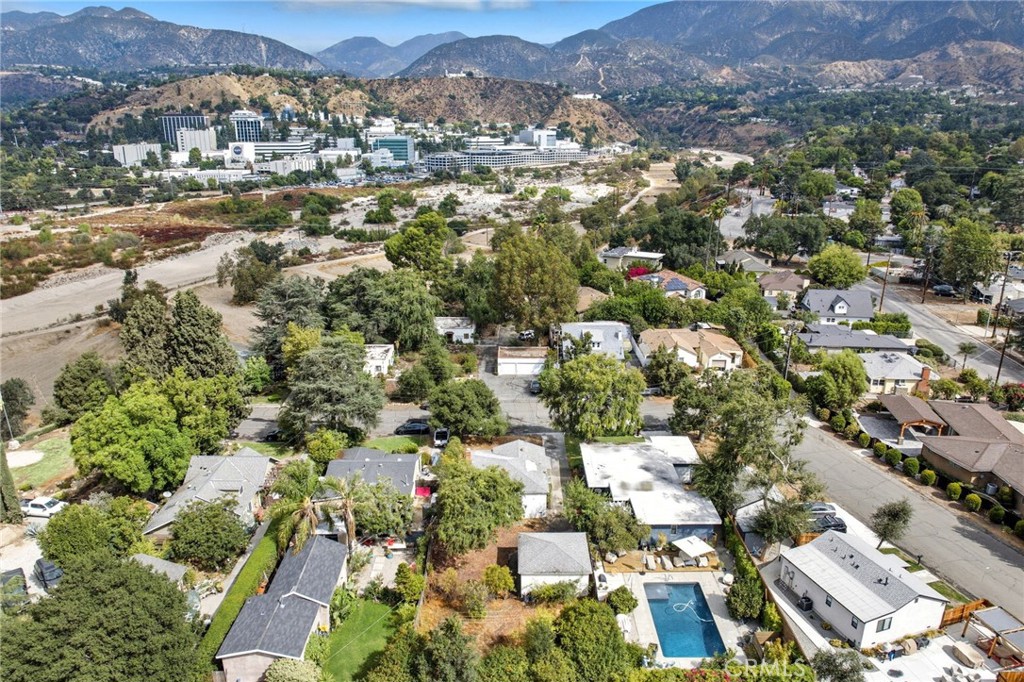 978 West Lehigh Street Altadena, CA 91001 - Photo 8 of 49 an aerial view of residential houses with outdoor space and trees