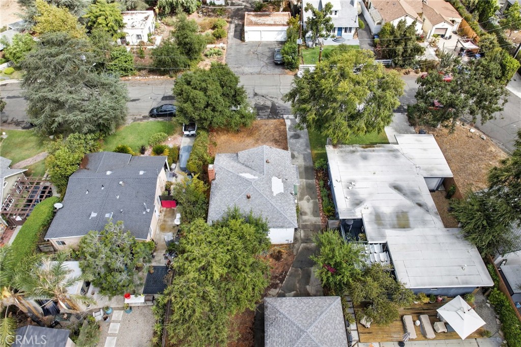 978 West Lehigh Street Altadena, CA 91001 - Photo 9 of 49 an aerial view of a house with a garden and a yard