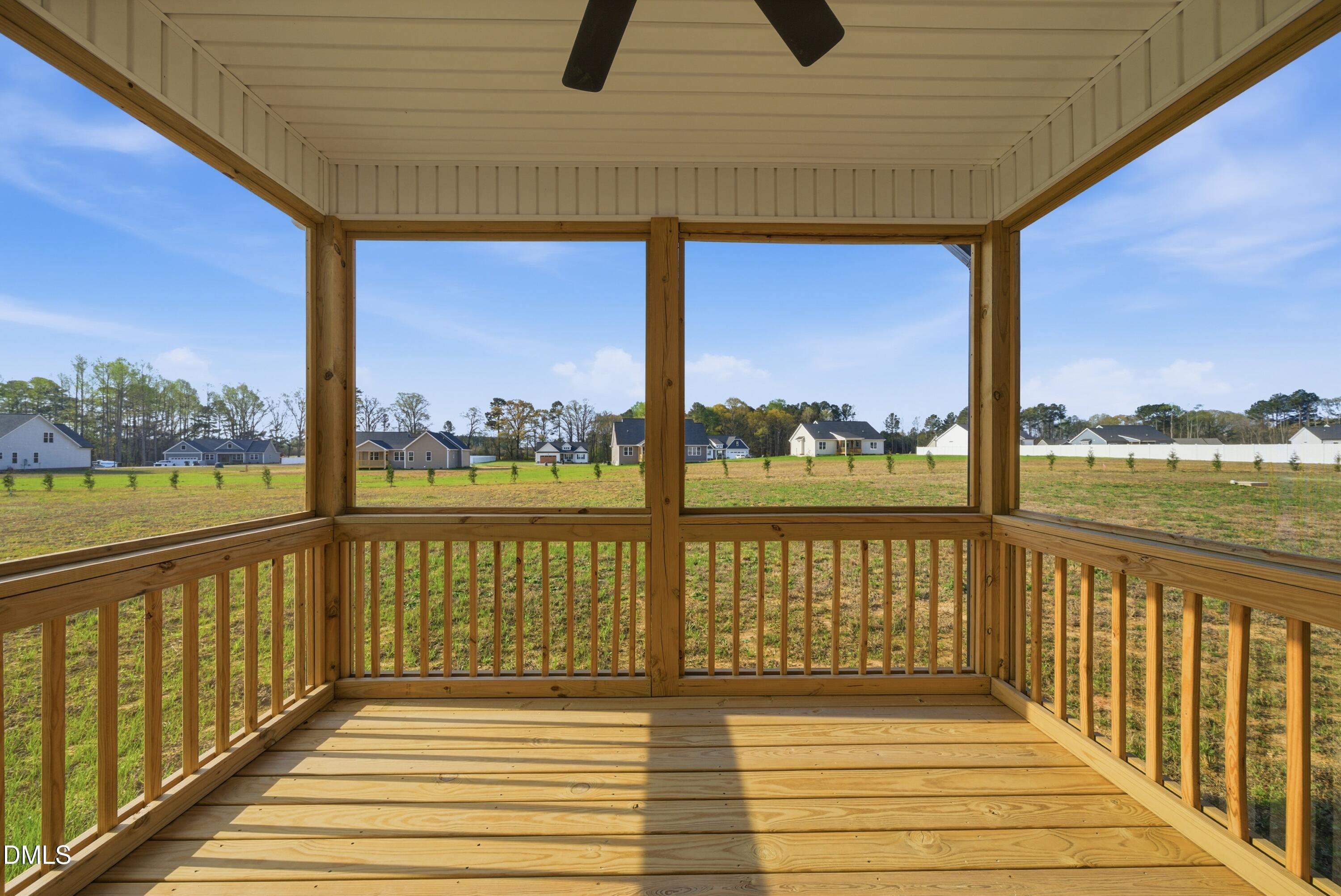 9315 Turkey Way Middlesex, NC 27557 - Photo 12 of 34 a view of balcony with couch and city view