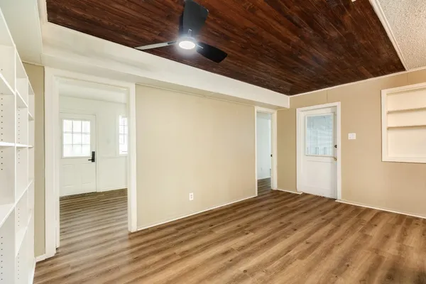 a view of empty room