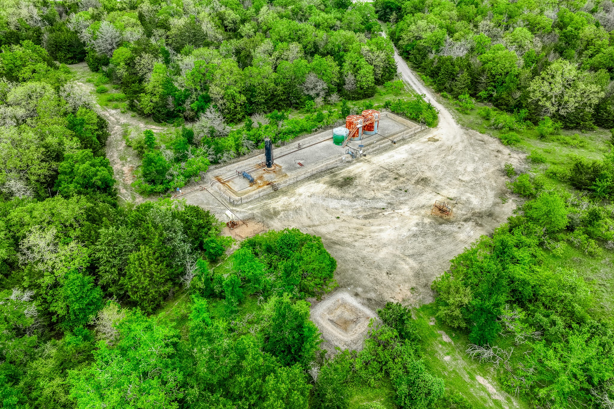 125 Ledbetter Tx 78946 Ledbetter, TX 78946 - Photo 37 of 50 a backyard of a house with a yard and seating area