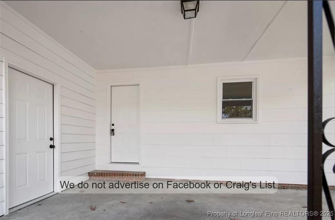 1604 Shaw Road Fayetteville, NC 28311 - Photo 10 of 12 a picture of a door