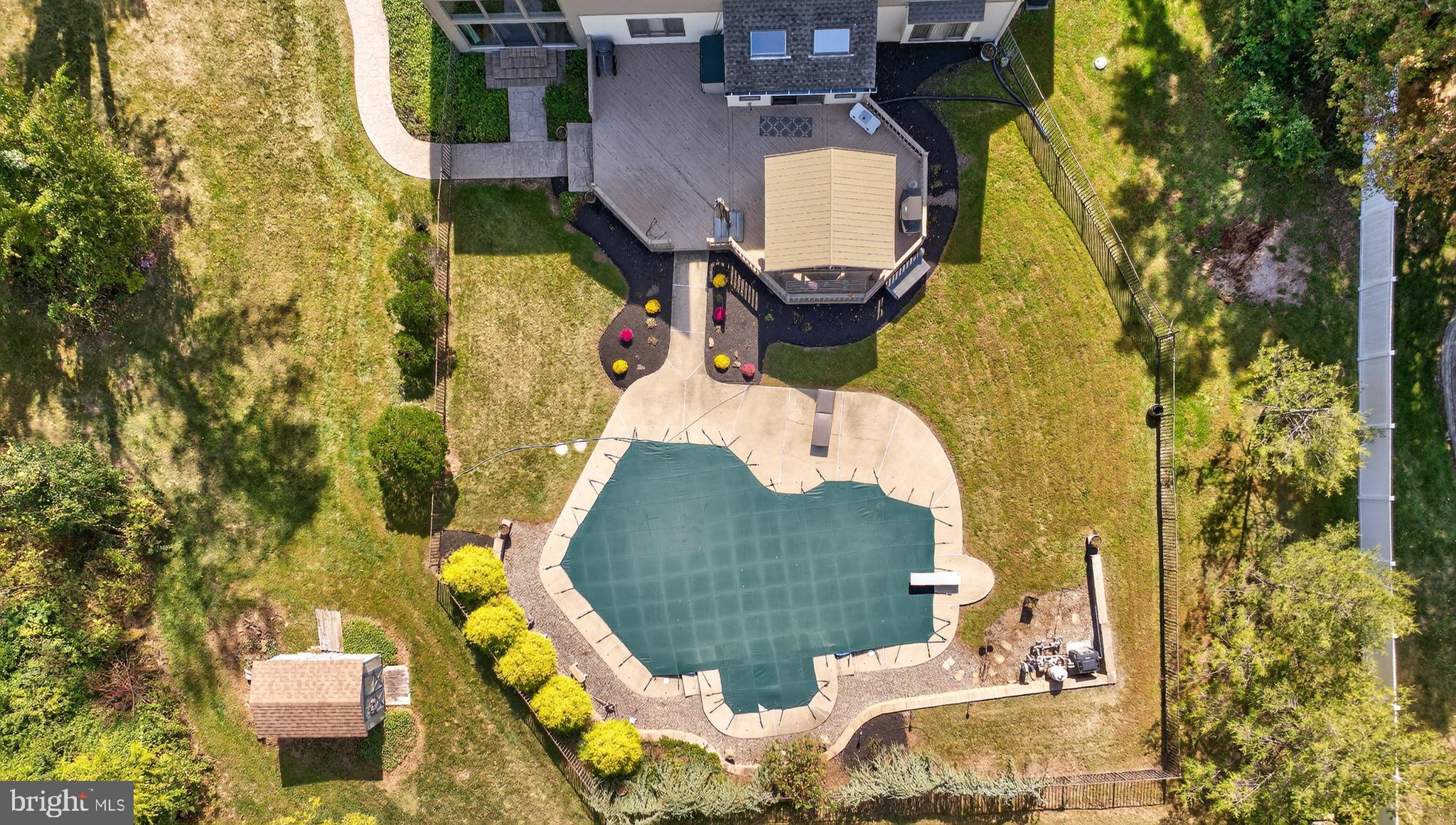 301 Windy Run Road Doylestown, PA 18901 - Photo 45 of 51 an aerial view of a swimming pool