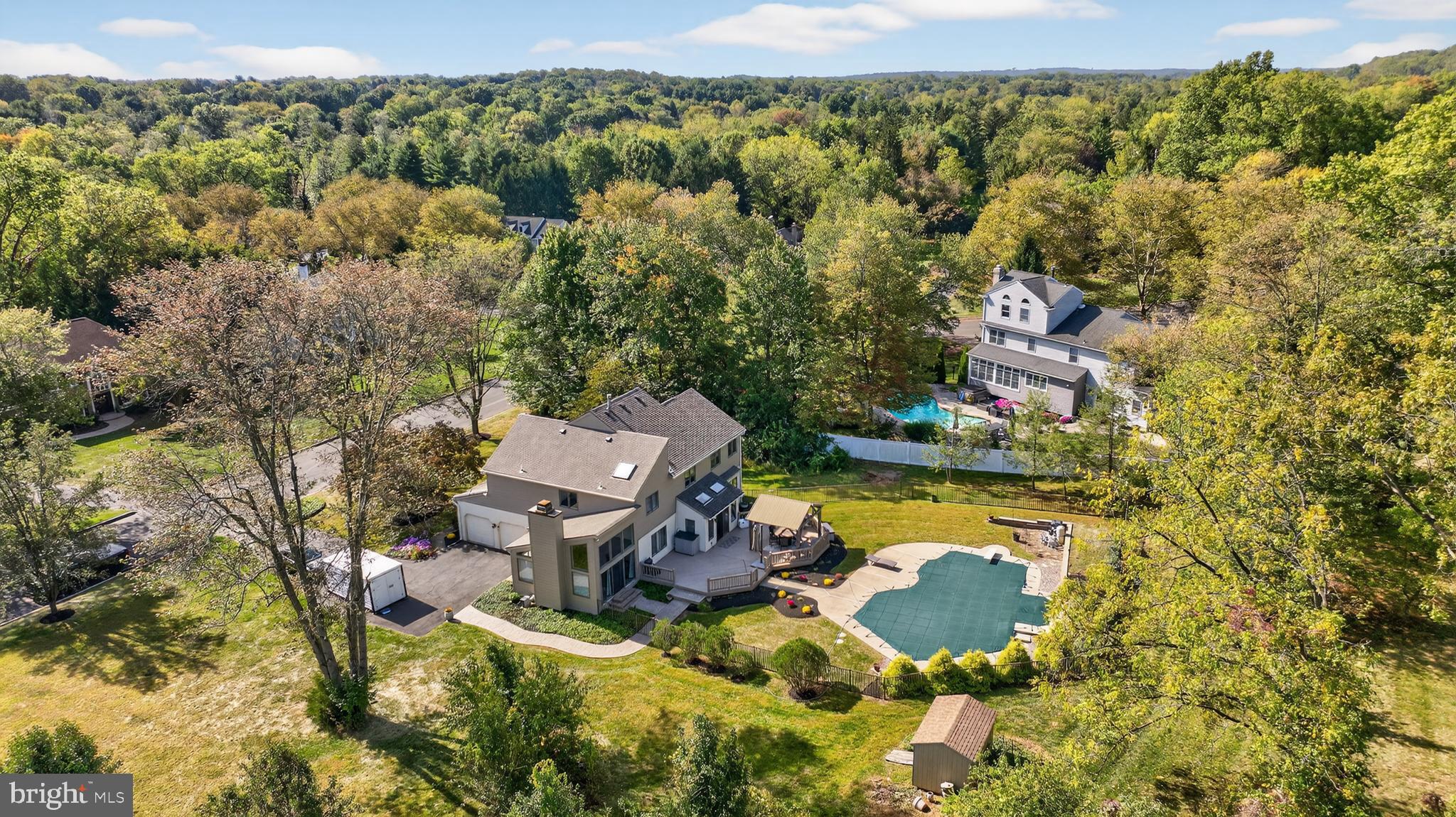 301 Windy Run Road Doylestown, PA 18901 - Photo 49 of 51 an aerial view of residential houses with outdoor space
