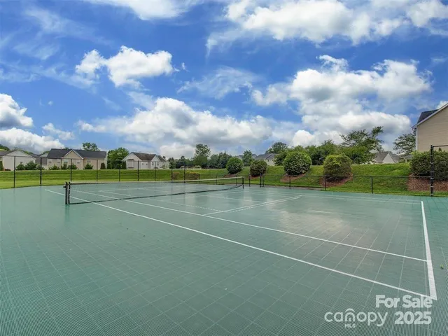 a view of a tennis court