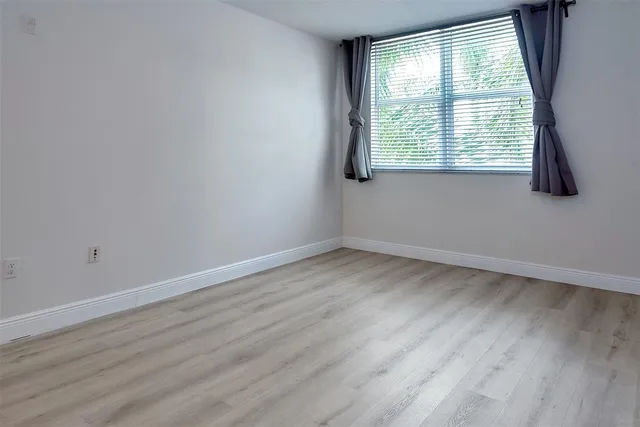 wooden floor in an empty room