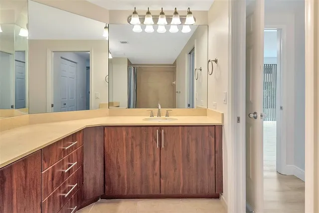 a front view of a building