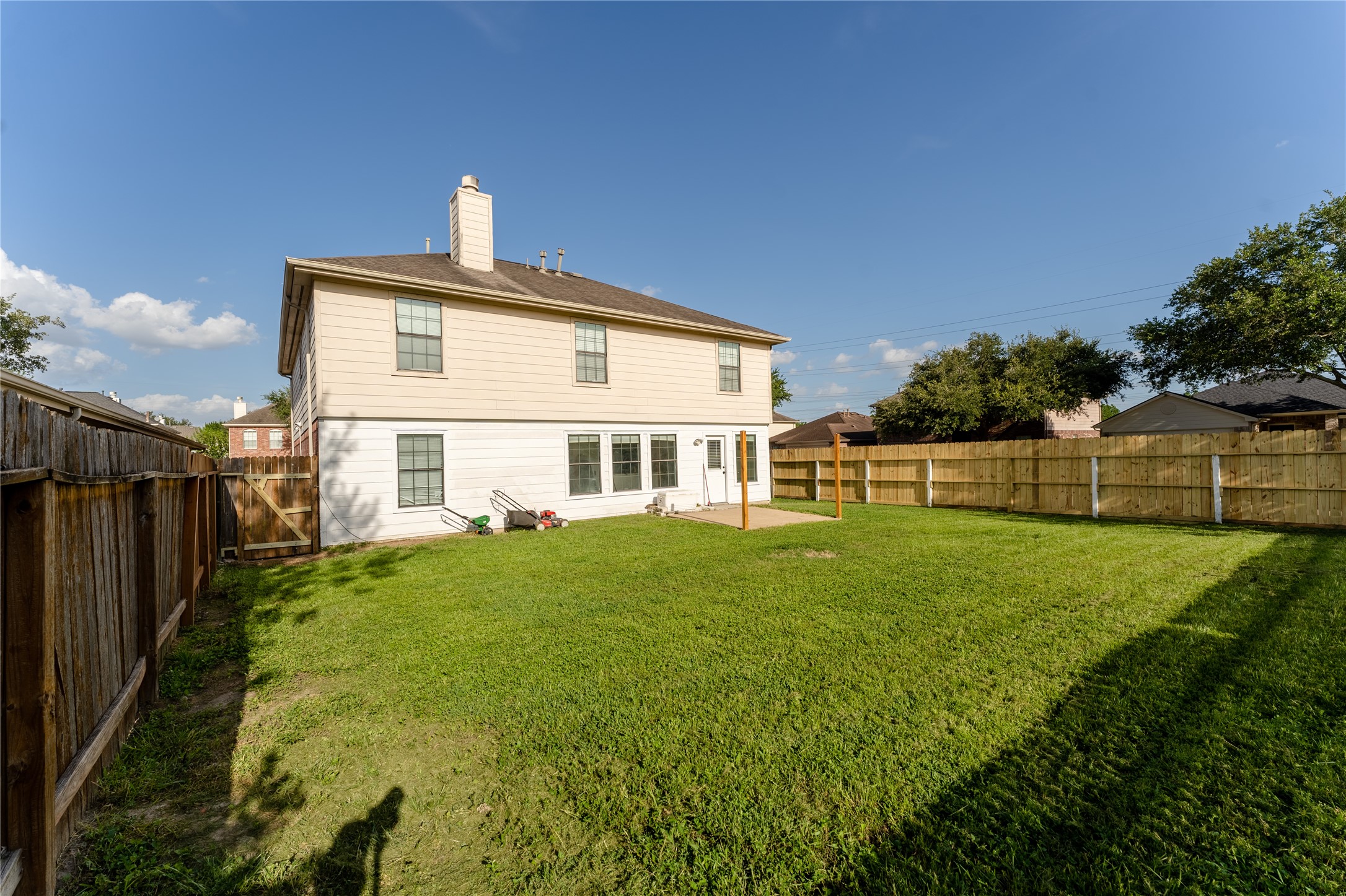 9203 Appin Court Houston, TX 77095 - Photo 31 of 38 a view of a house with backyard