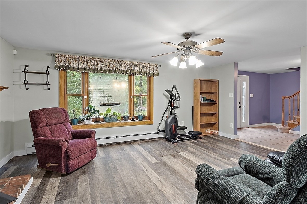 511 S Road Templeton, MA 01468 - Photo 8 of 33 a living room with furniture and a large window