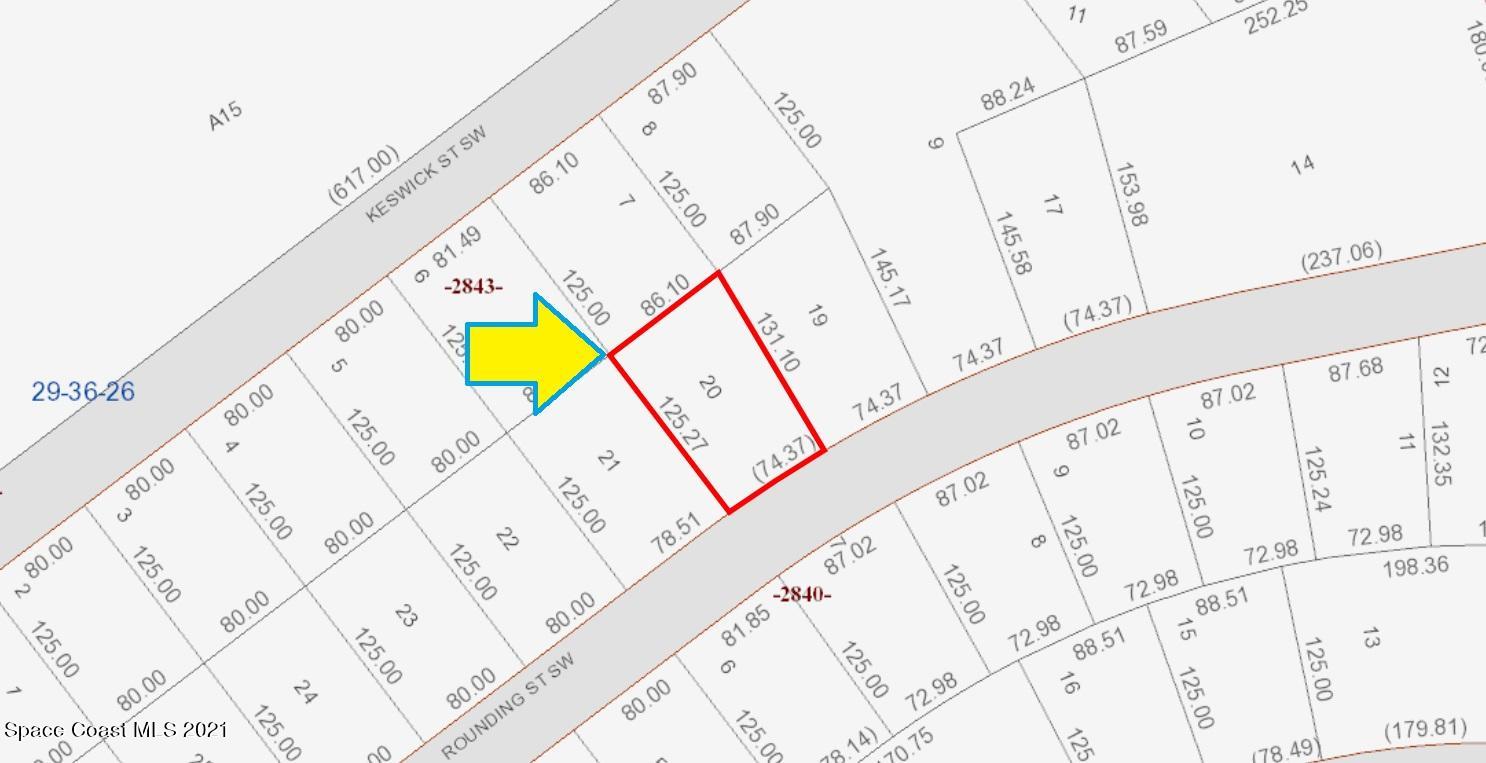 947 Rounding Street Southwest Palm Bay, FL 32908 - Photo 4 of 7 947RoundingPlat
