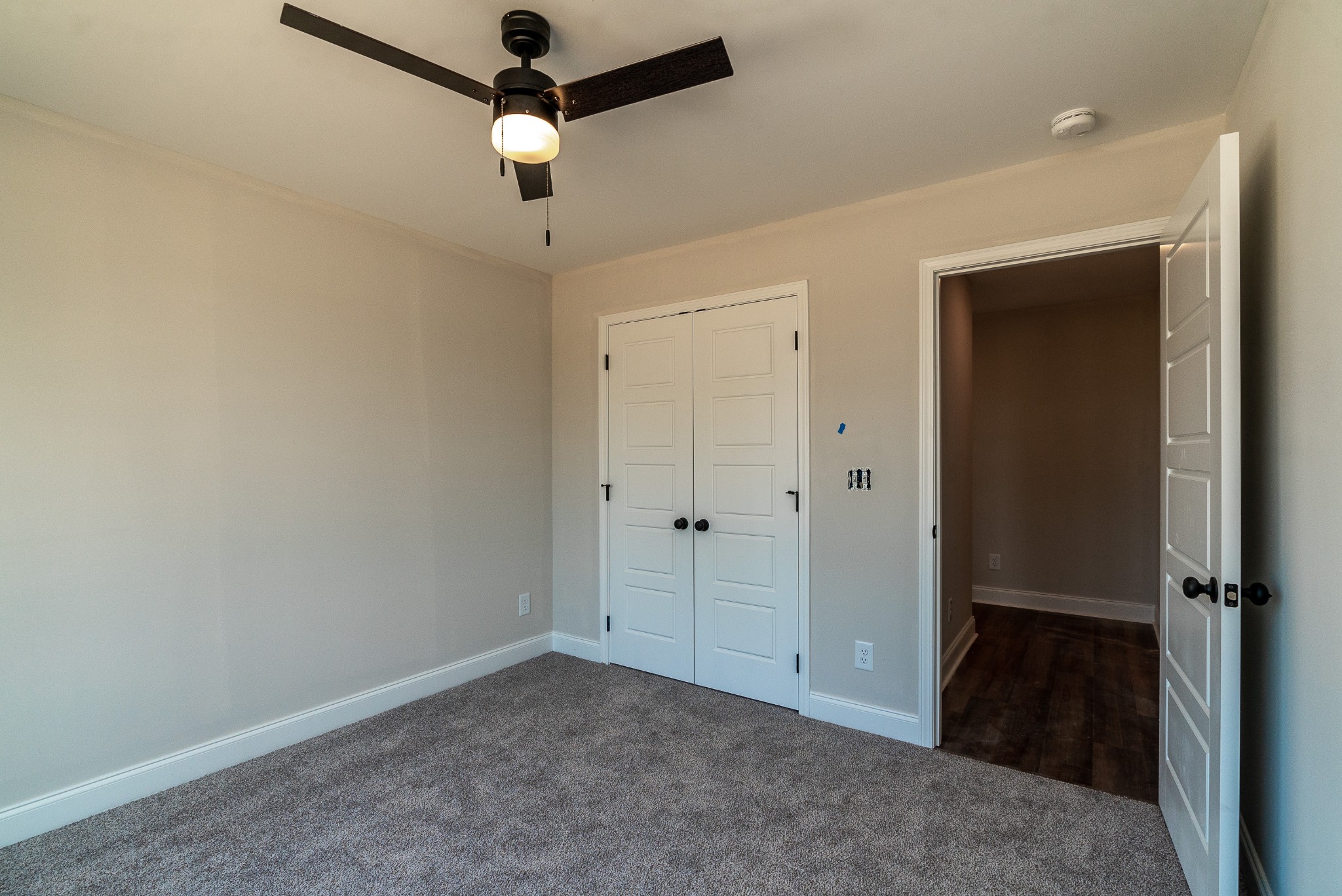 4144 Dot Road Springfield, TN 37172 - Photo 48 of 52 a view of a chandelier fan and closet in a room