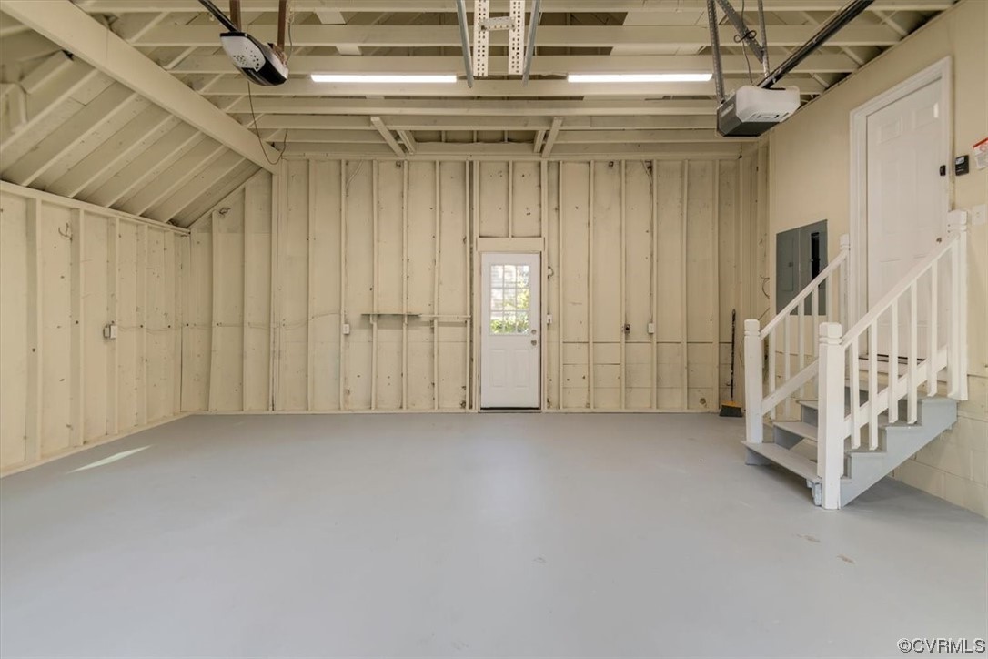 13109 Bluemont Road Chester, VA 23831 - Photo 44 of 50 a view of a room with racks on the ceiling