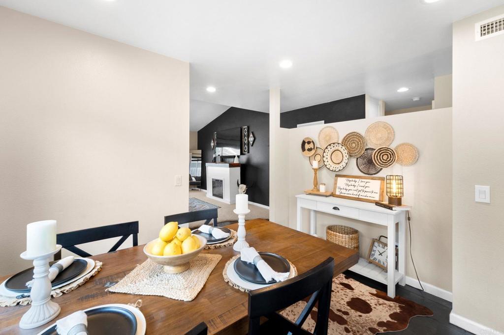 333 Sunflower Escondido, CA 92026 - Photo 12 of 36 a dining room with furniture and wooden floor