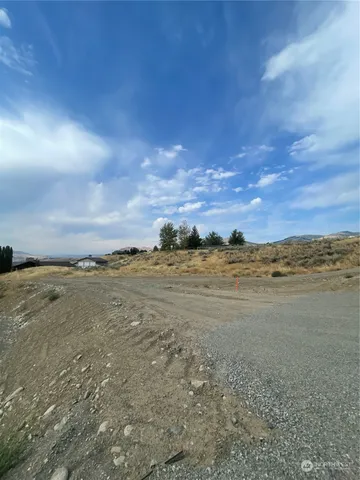 a view of building with ocean view