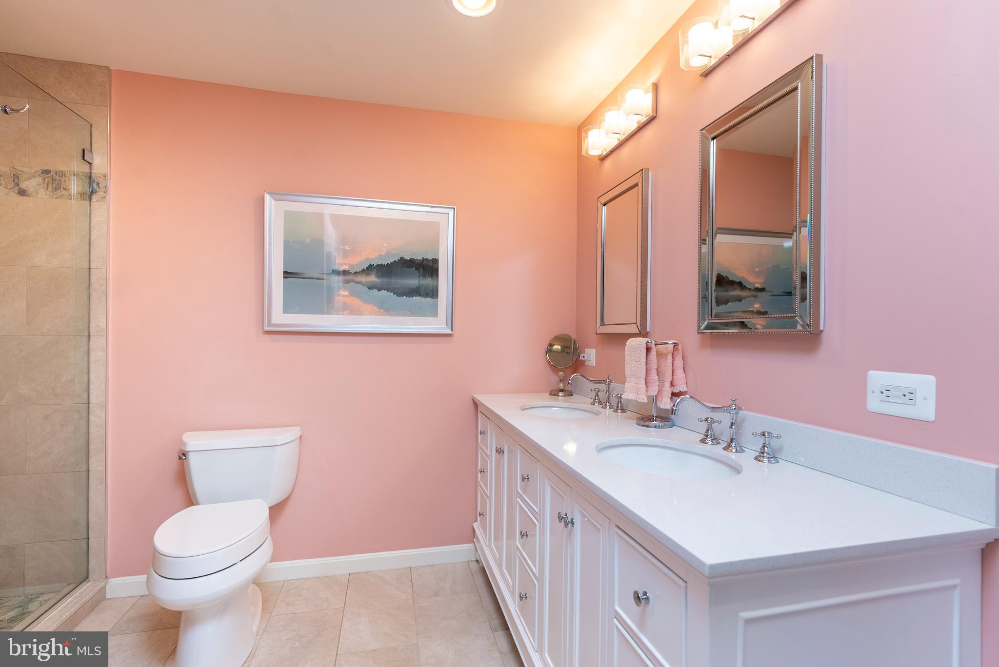 8001 Strauff Road, Unit 19 Baltimore, MD 21204 - Photo 29 of 54 Updated Primary Bath