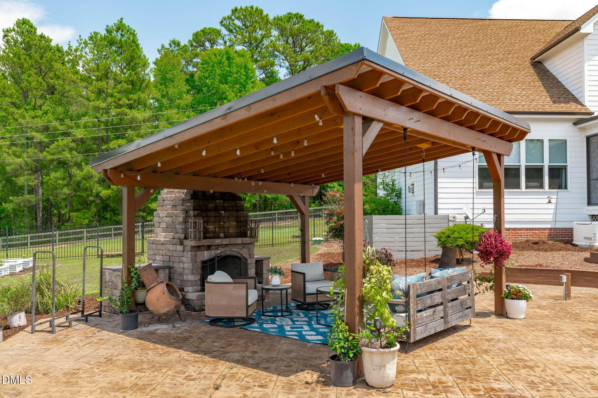 387 Old Stage Road Willow Spring, NC 27592 - Photo 38 of 52 Pergola