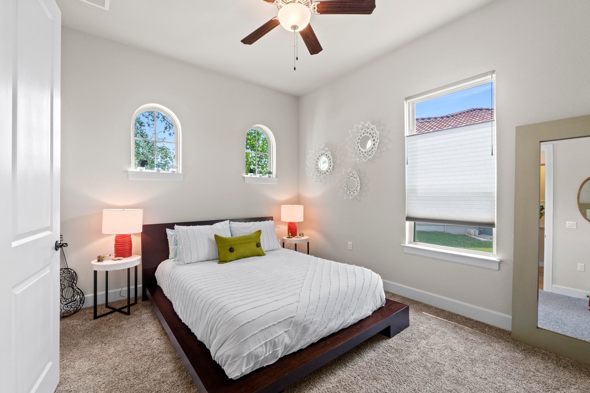 2609 Antalya Loop Leander, TX 78641 - Photo 21 of 40 a bedroom with a bed and a window