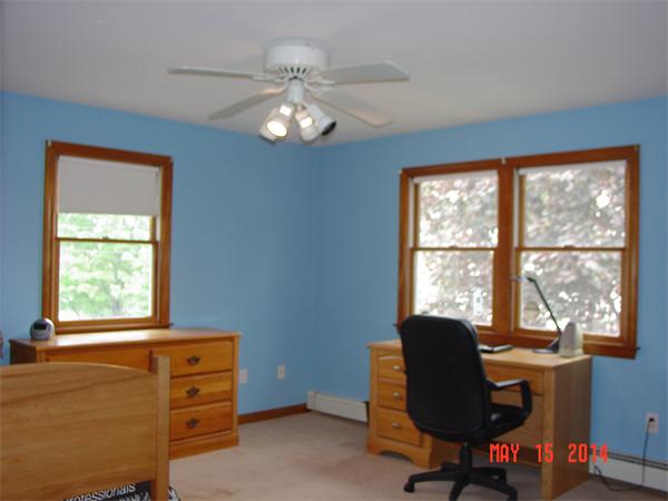 43 Johnson Road Arlington, MA 02474 - Photo 10 of 13 a view of a workspace with furniture and a window