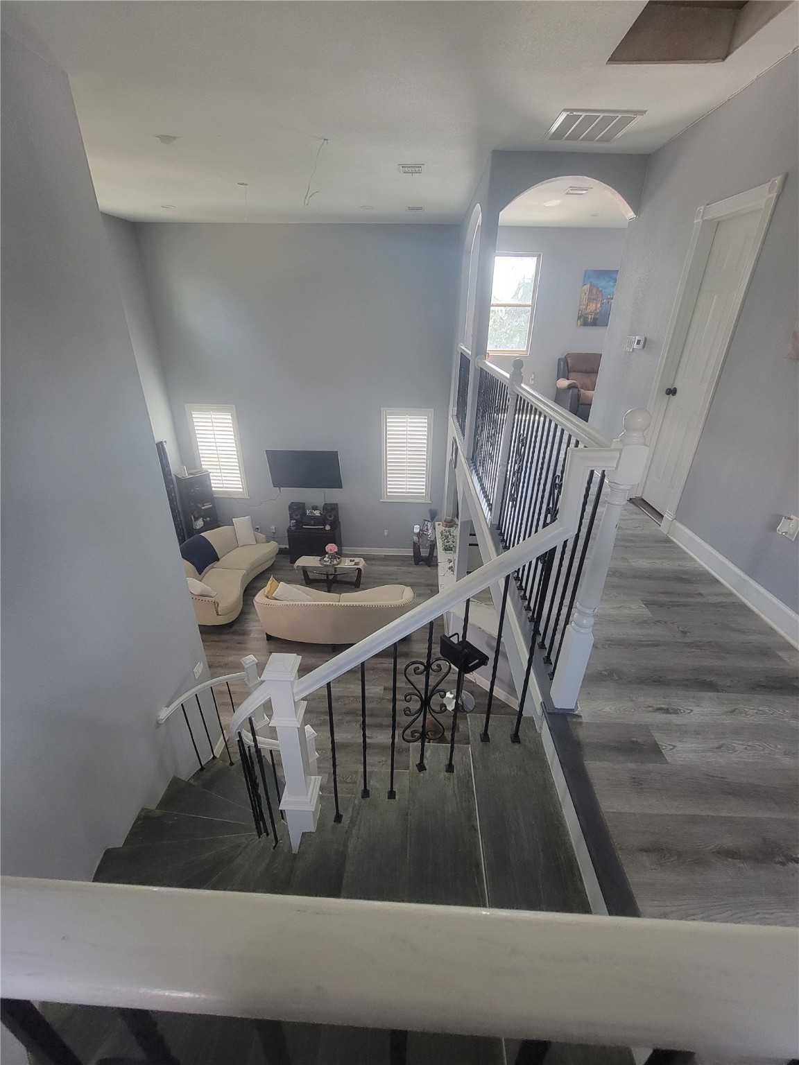 248 County Road 3572 Cleveland, TX 77327 - Photo 16 of 29 a view of a dining room with furniture and wooden floor