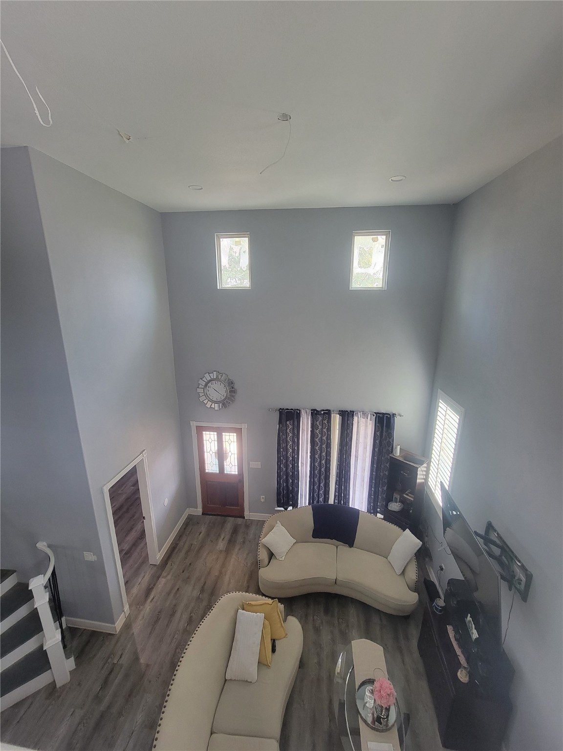 248 County Road 3572 Cleveland, TX 77327 - Photo 22 of 29 a living room with furniture and a fireplace