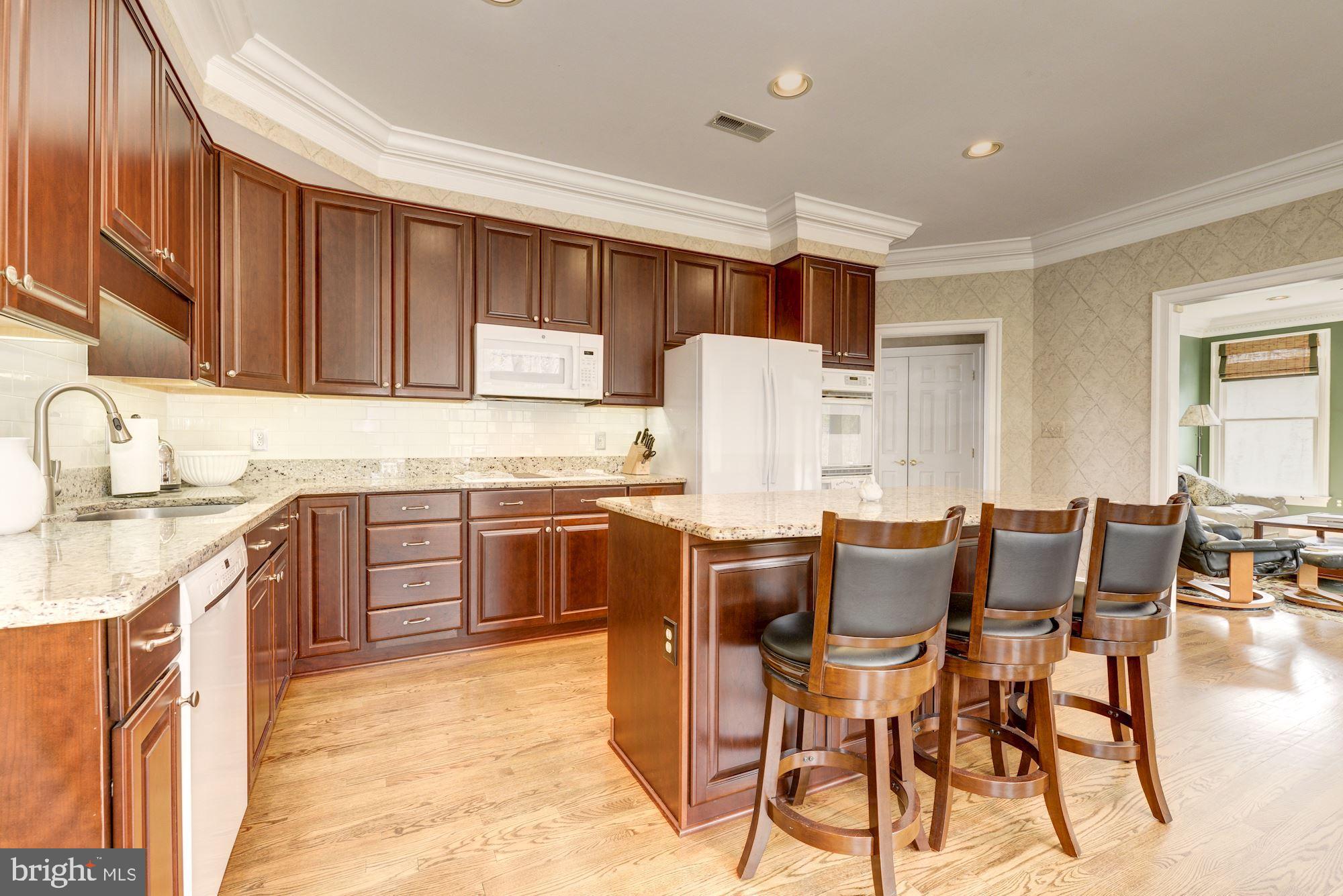 6800 Rannoch Road Bethesda, MD 20817 - Photo 11 of 53 Renovated kitchen with island