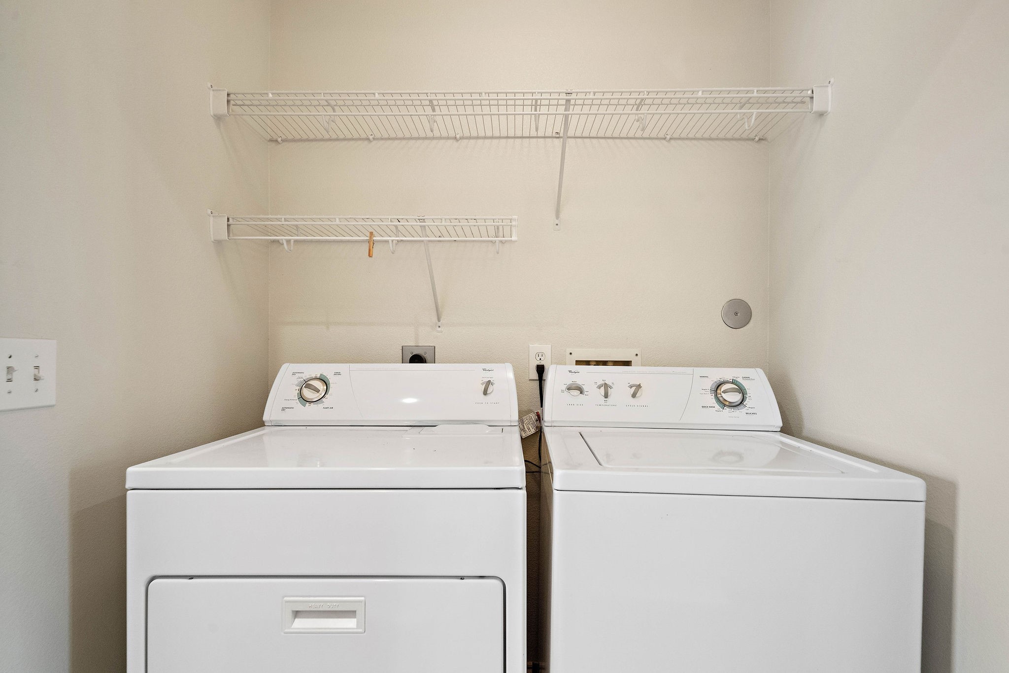 3508 Glenmore Meadow Drive Spring, TX 77386 - Photo 9 of 13 a view of storage and utility room with washer and dryer