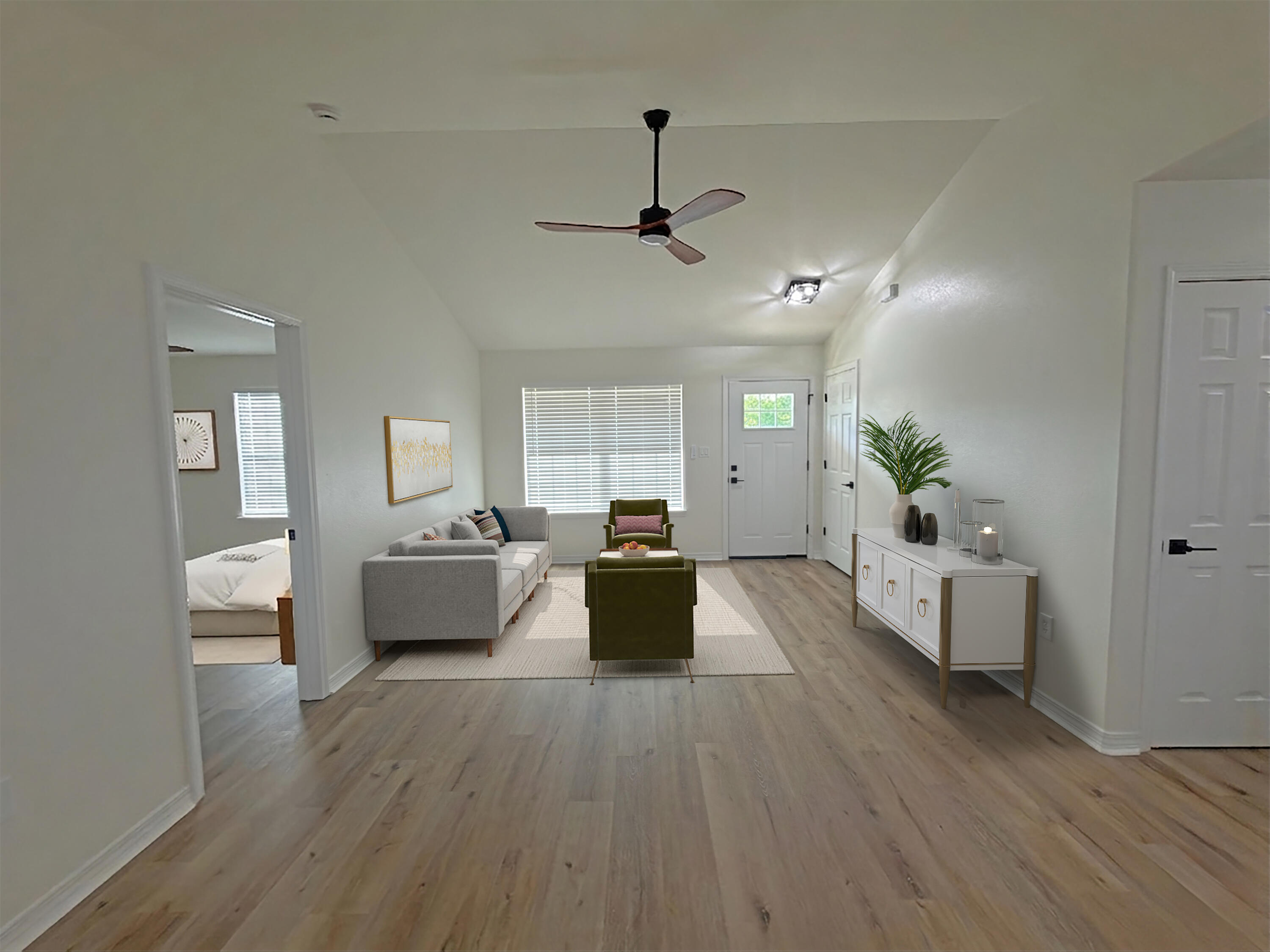 6121 Robin Road Crestview, FL 32539 - Photo 2 of 26 a living room with furniture and a wooden floor