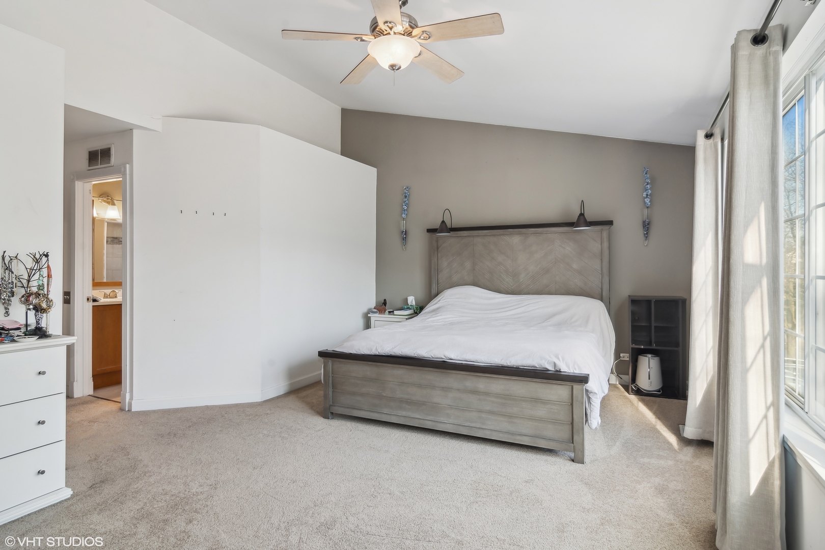 1545 Spaulding Road Bartlett, IL 60103 - Photo 12 of 21 a bedroom with a bed and cabinet