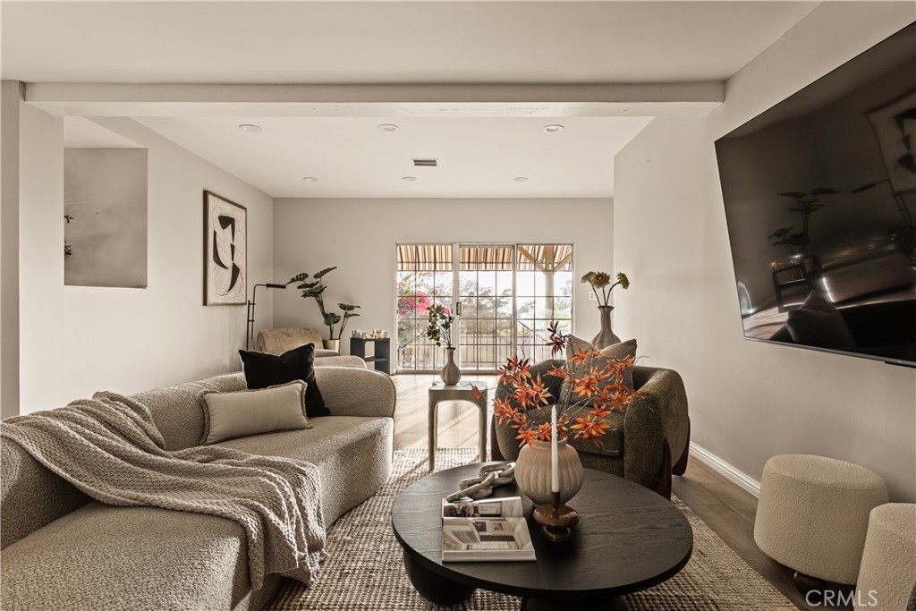 1819 Richard Street Burbank, CA 91504 - Photo 5 of 29 a living room with furniture and a flat screen tv