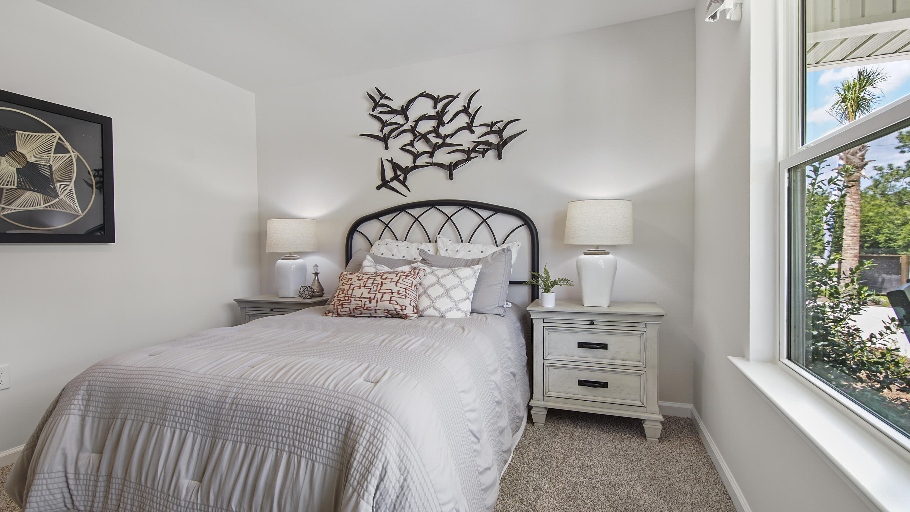 203 Eunola Lane Freeport, FL 32439 - Photo 23 of 38 a bedroom with a bed and a window