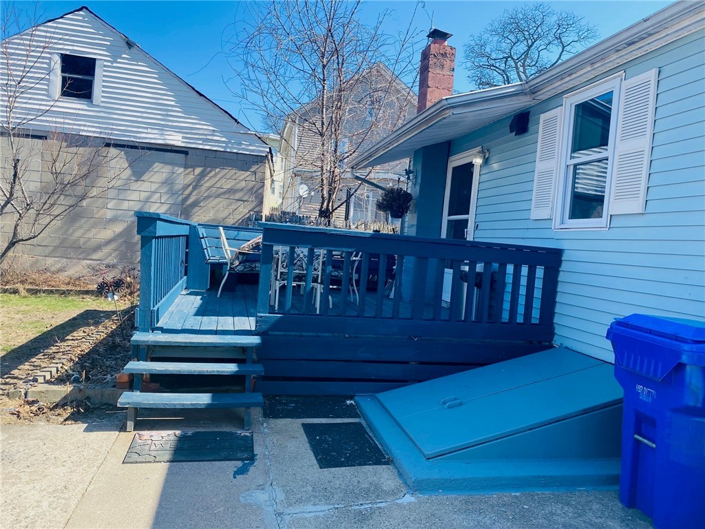 103 Sterry Street Pawtucket, RI 02860 - Photo 15 of 15 back deck