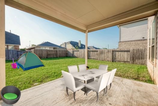 223 Sintra Lk Way Rosenberg, TX 77469 - Photo 32 of 43 a view of yard with patio