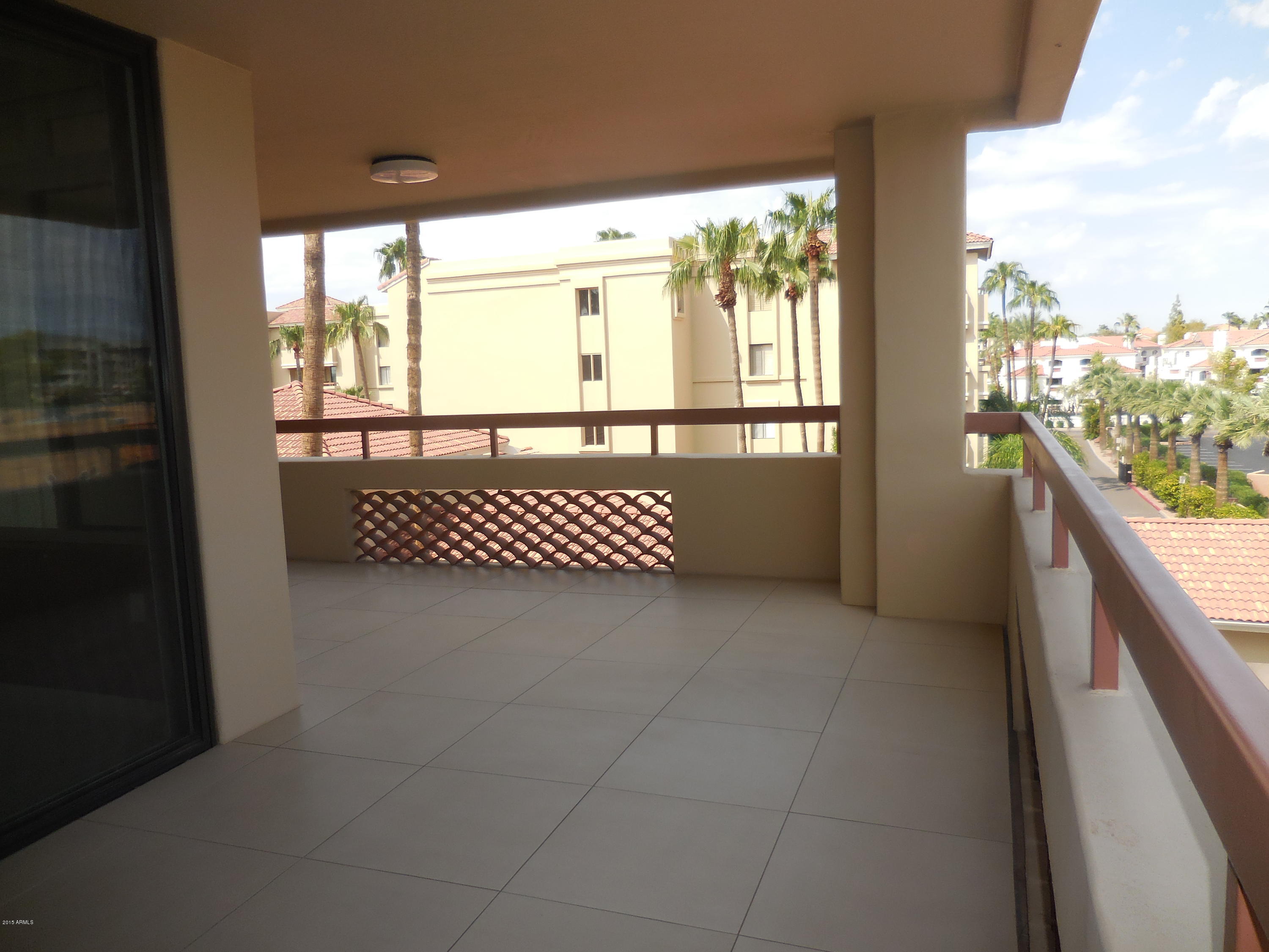 4200 North Miller Road, Unit 427 Scottsdale, AZ 85251 - Photo 14 of 51 Wraparound Tiled Deck