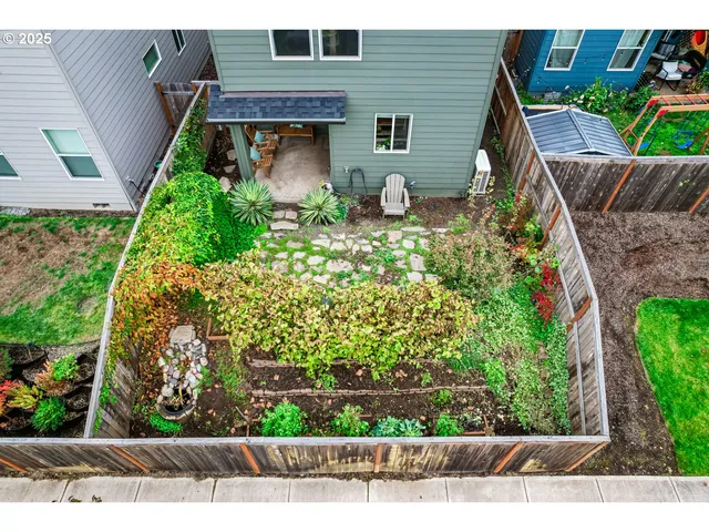 a view of outdoor space and front view of a house