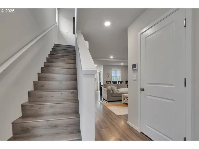 a view of entryway and hall