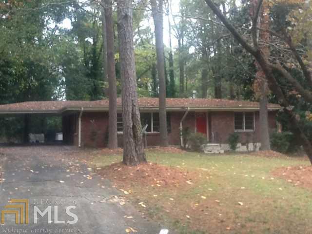 1369 Ruth Place, Unit 845 Decatur, GA 30035 - Photo 1 of 1 a view of a house with a yard and sitting area