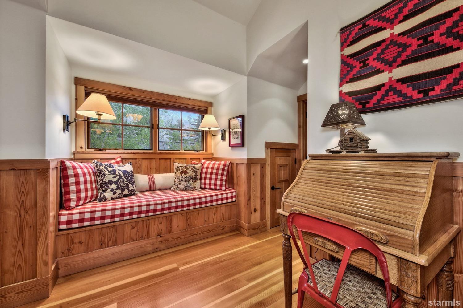 373 Fallen Leaf Road Fallen Leaf, CA 96150 - Photo 12 of 40 a bedroom with furniture and a window