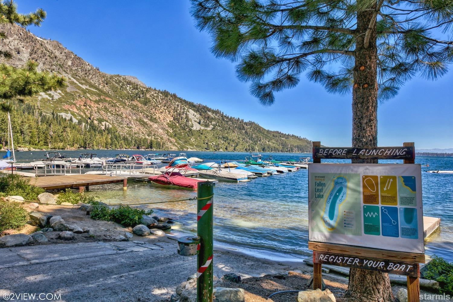 373 Fallen Leaf Road Fallen Leaf, CA 96150 - Photo 26 of 40 a view of a lake