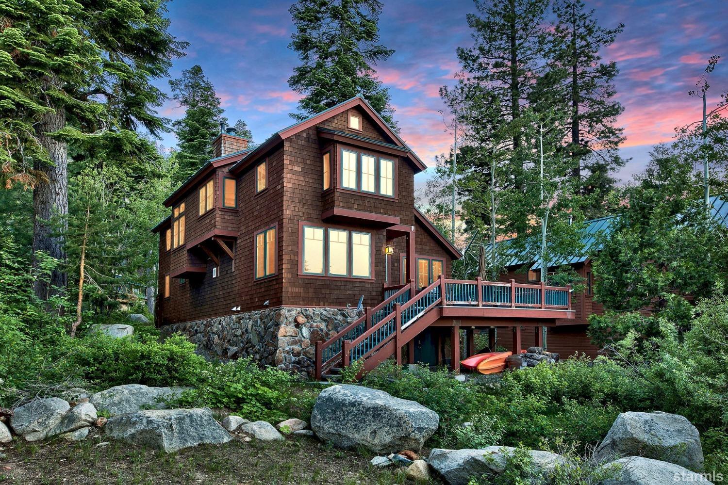 373 Fallen Leaf Road Fallen Leaf, CA 96150 - Photo 3 of 40 an aerial view of a house