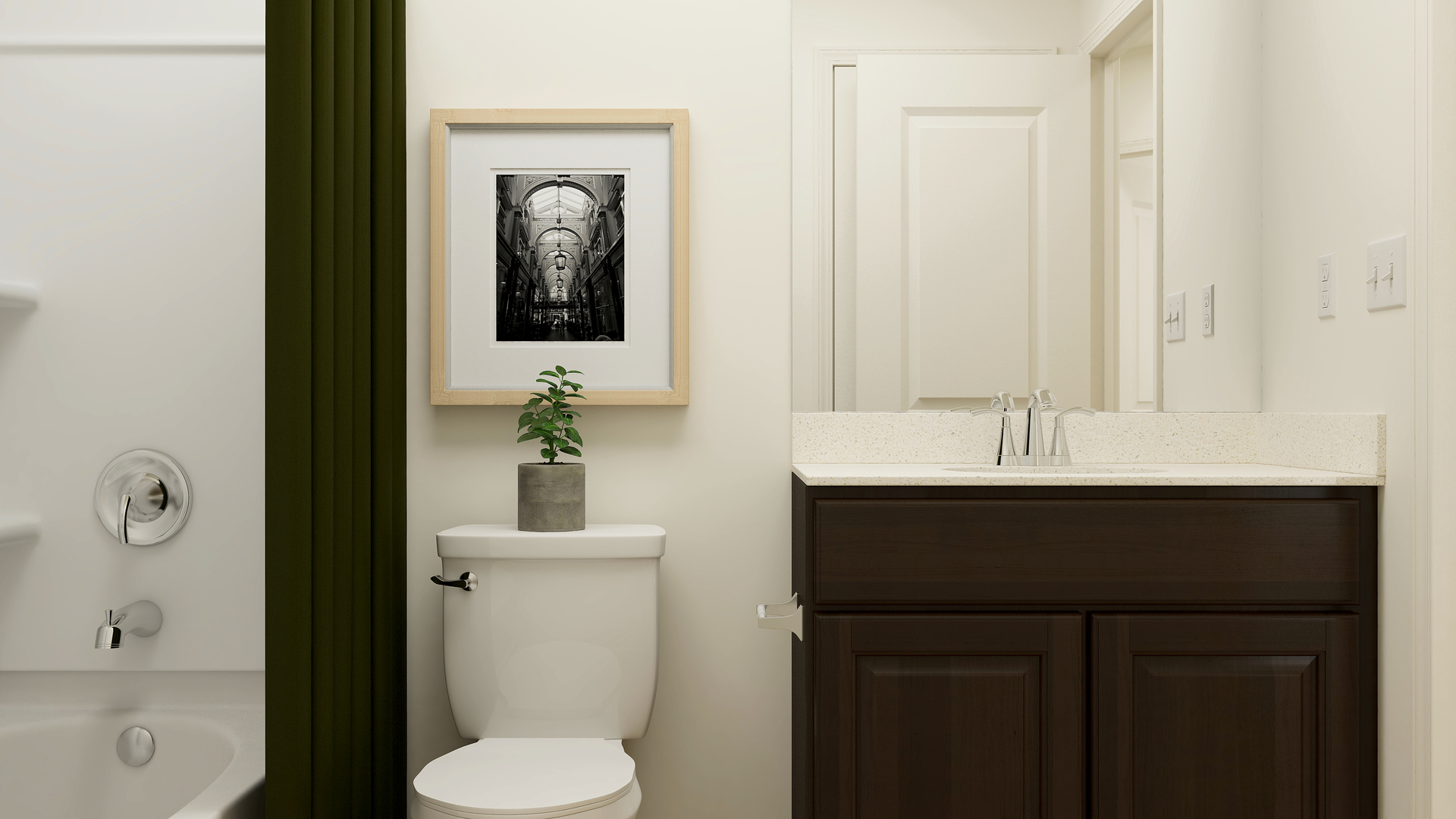 2258 Stonegate Road Algonquin, IL 60102 - Photo 17 of 24 a bathroom with a sink and a mirror