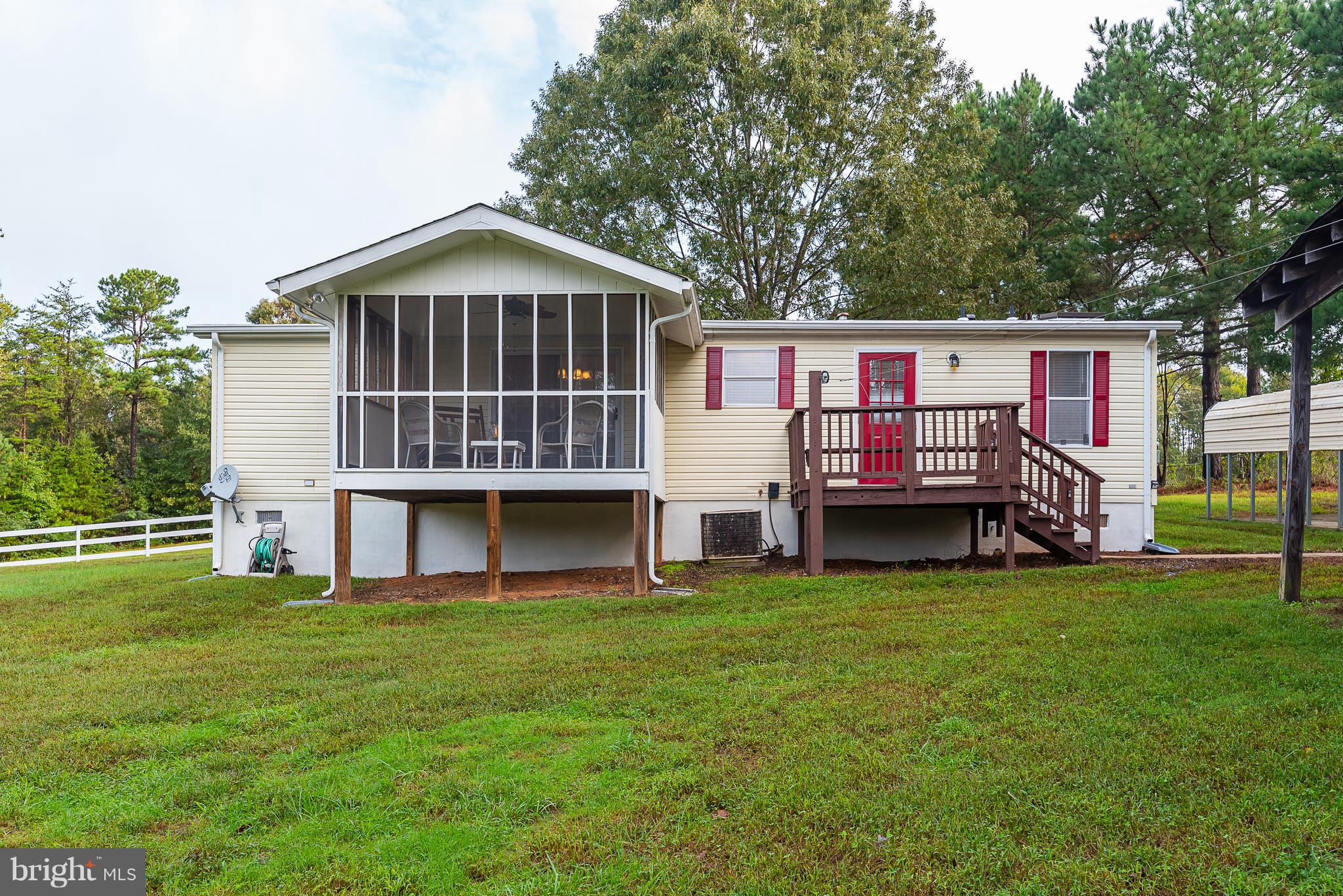 10000 Edenton Road Partlow, VA 22534 - Photo 17 of 30 a front view of a house with garden