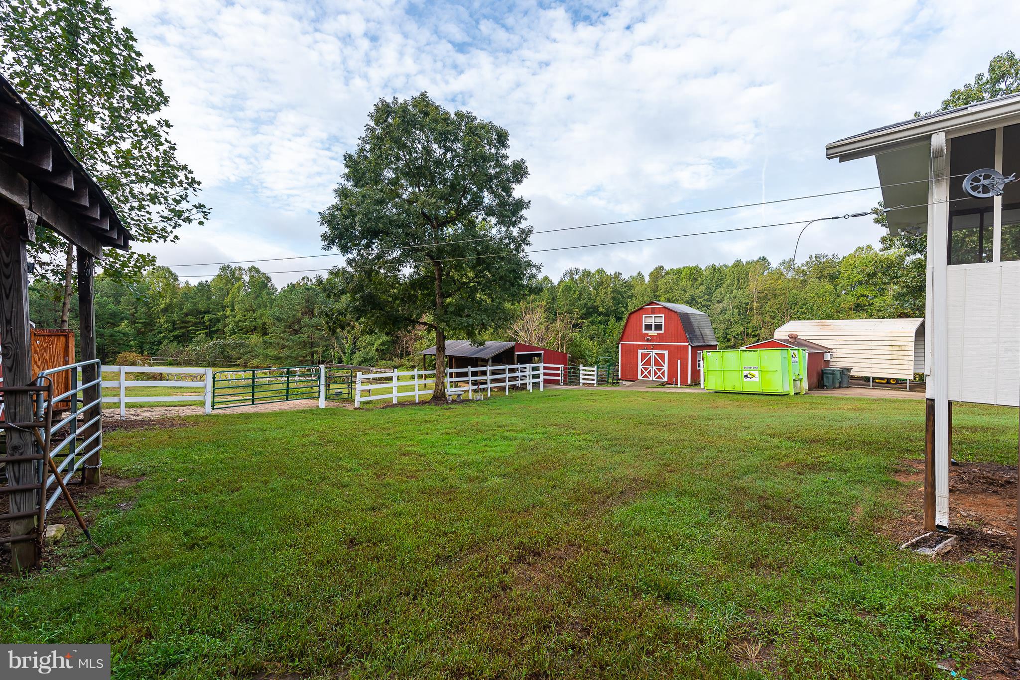 10000 Edenton Road Partlow, VA 22534 - Photo 19 of 30 a view of green field with sitting area
