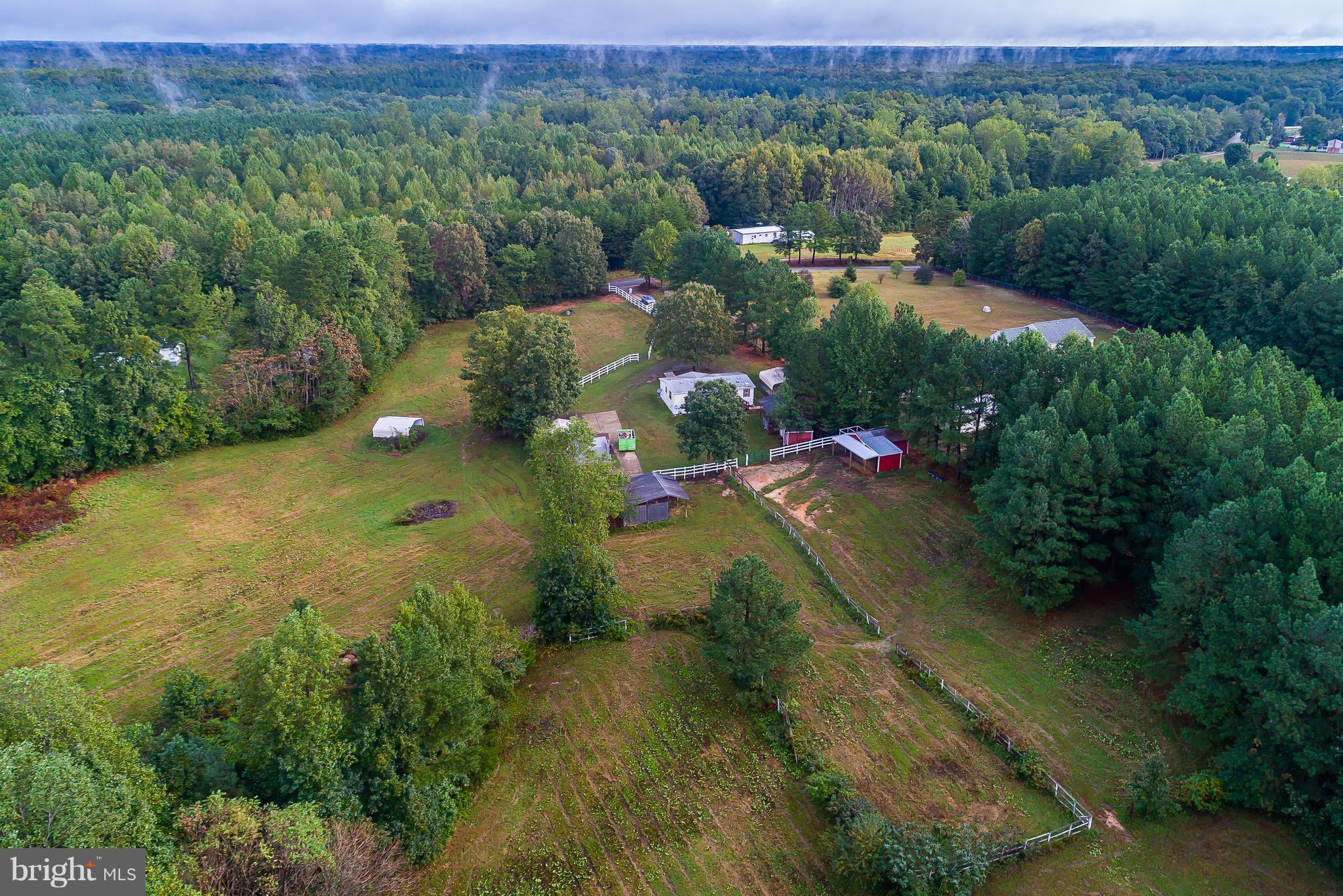 10000 Edenton Road Partlow, VA 22534 - Photo 29 of 30 an aerial view of a house with a yard