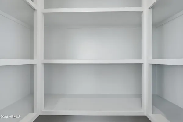 a view of a garden with an outdoor space