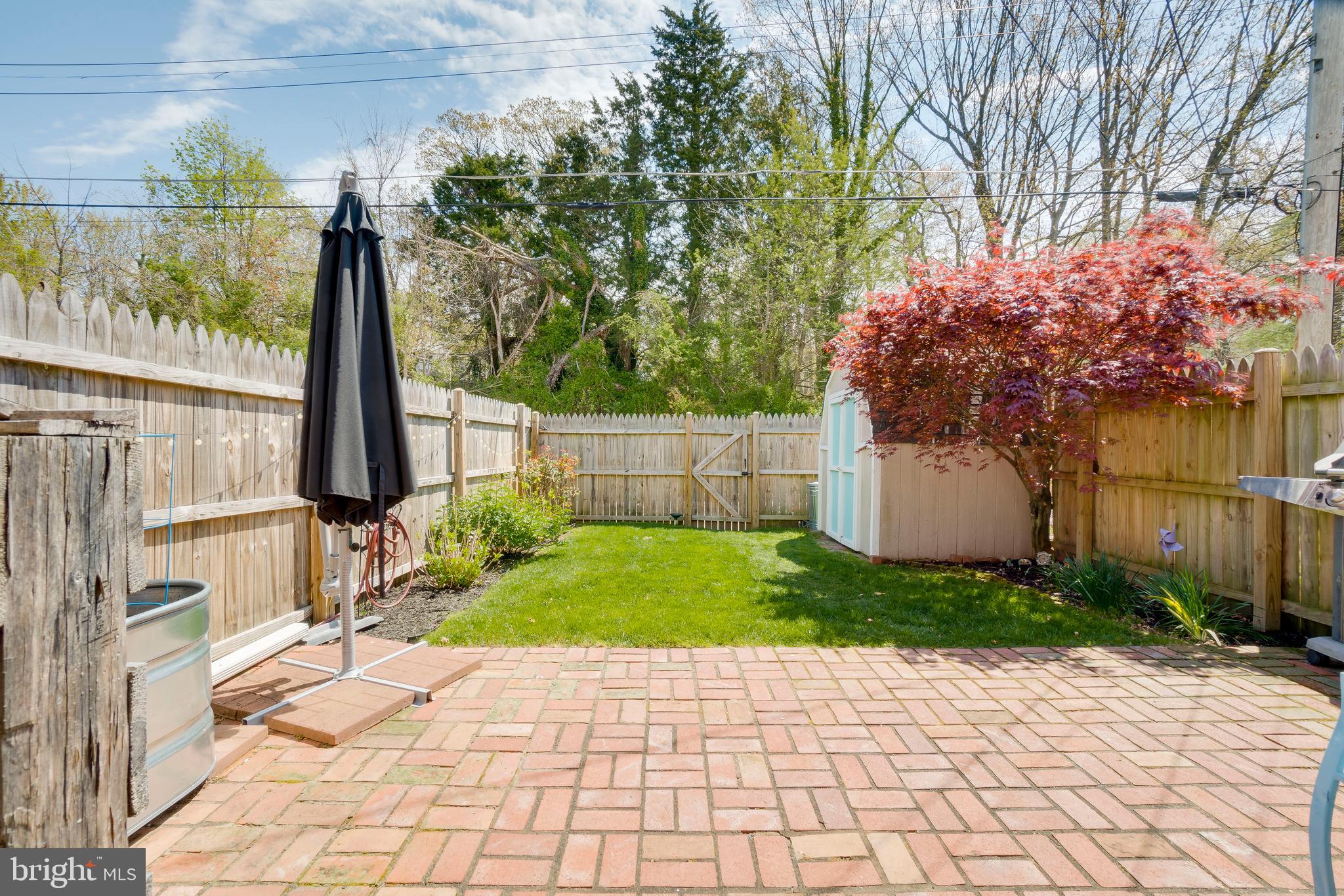 1886 Edgewood Road Towson, MD 21286 - Photo 42 of 49 Private Backyard! Backs to trees!