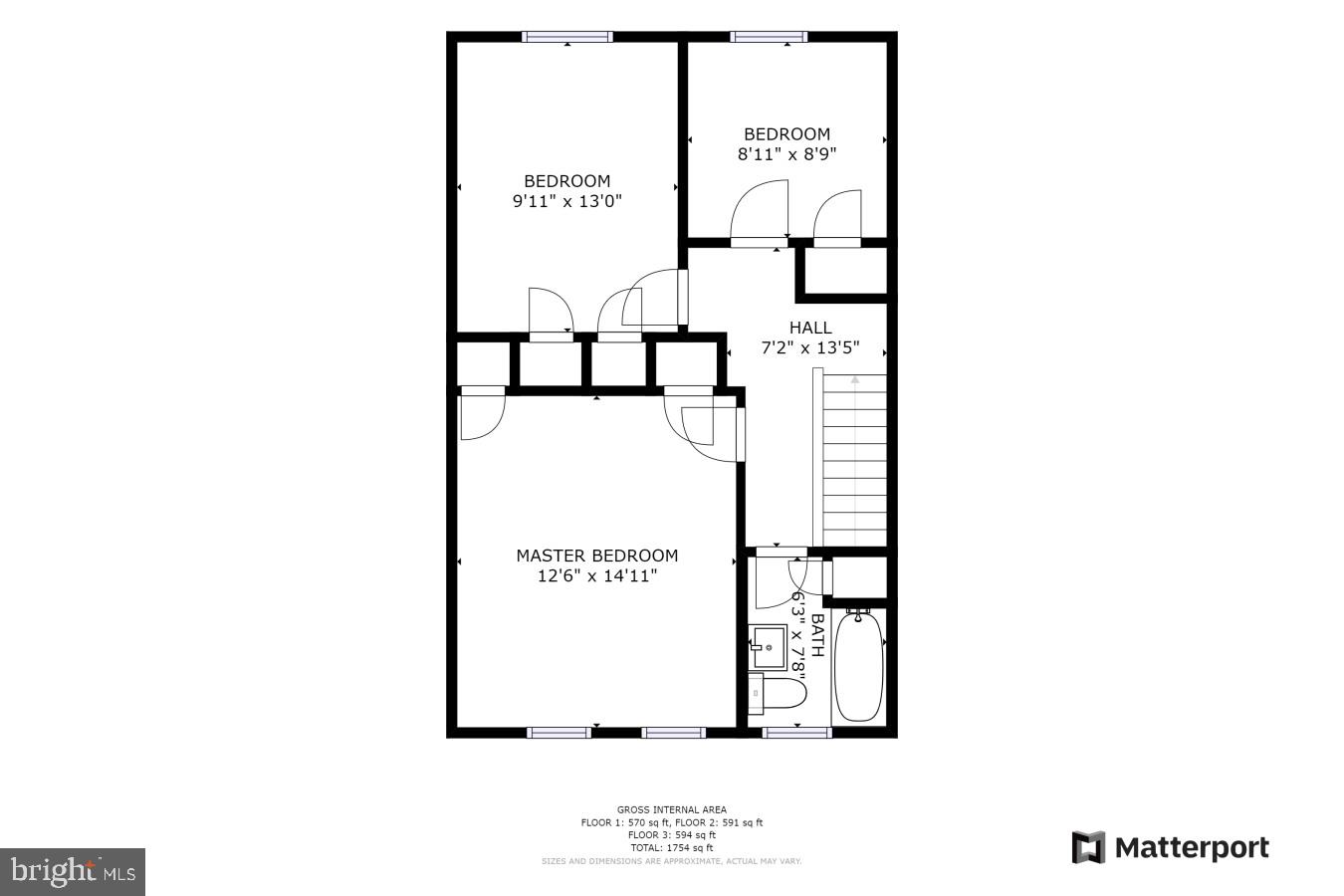 1886 Edgewood Road Towson, MD 21286 - Photo 46 of 49 Upper Floor