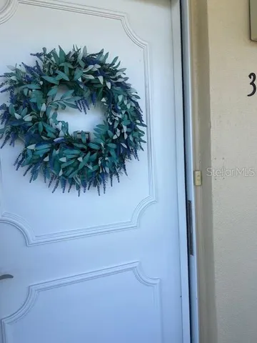 a close up of a plant in a bathroom