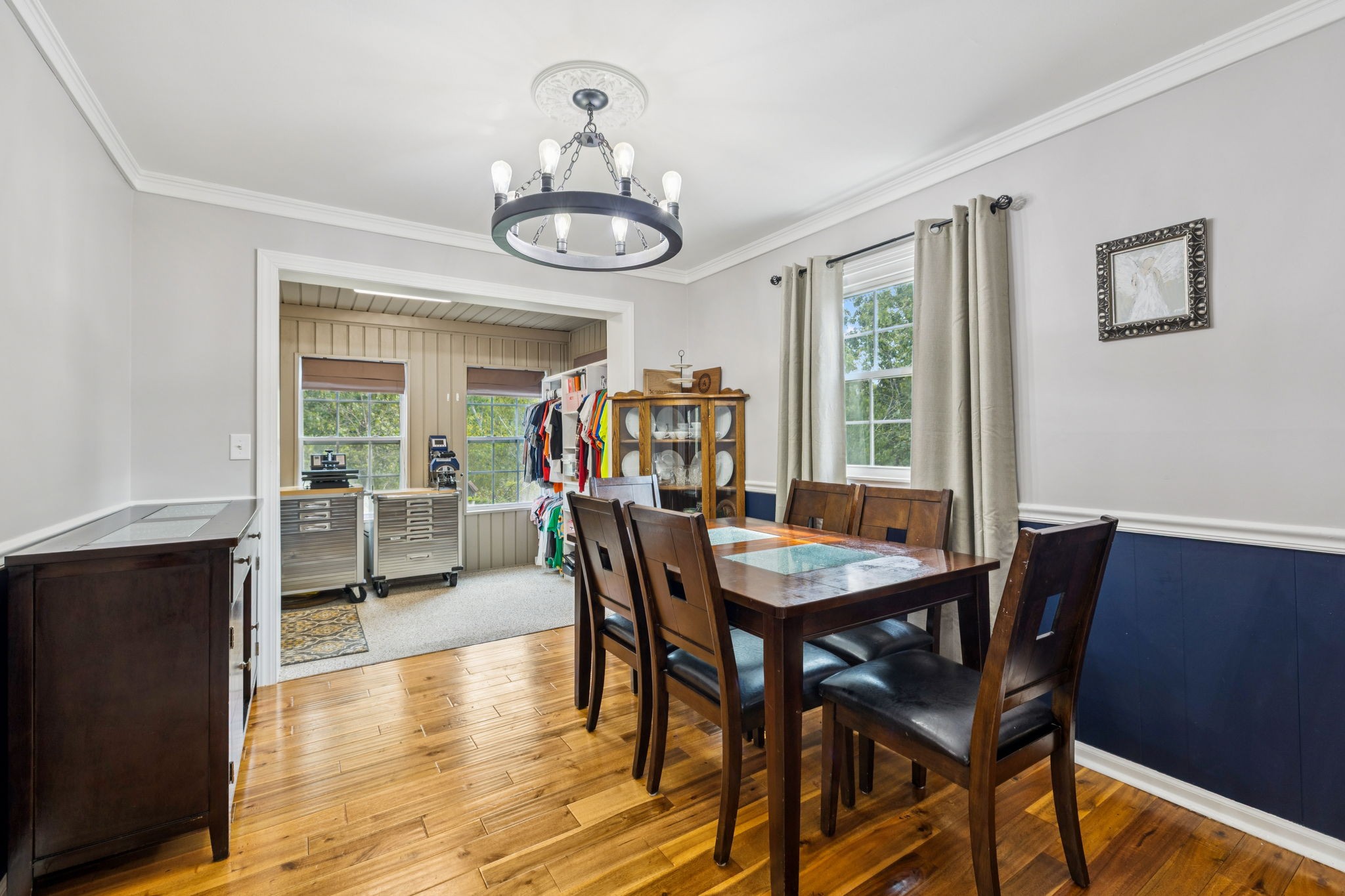2151 Bakerville Road Waverly, TN 37185 - Photo 18 of 67 a view of a dining room with furniture window and wooden floor