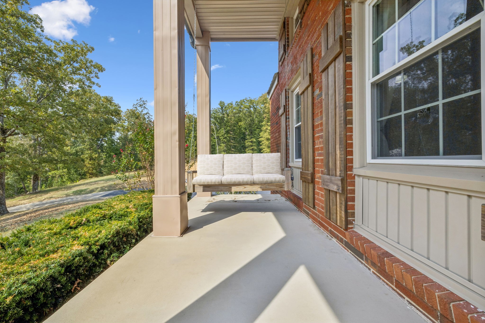 2151 Bakerville Road Waverly, TN 37185 - Photo 10 of 67 a view of a room with a floor to ceiling window and wooden fence